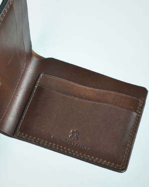 Berlin - Men’s Original Leather Sleek Wallet (Lux Brown)