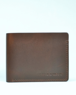 Berlin - Men’s Original Leather Sleek Wallet (Lux Brown)