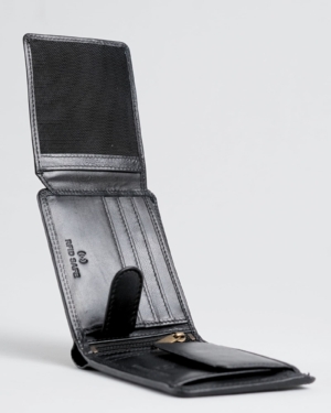 Cambridge - Men’s Original Leather Wallet (Jet Black)