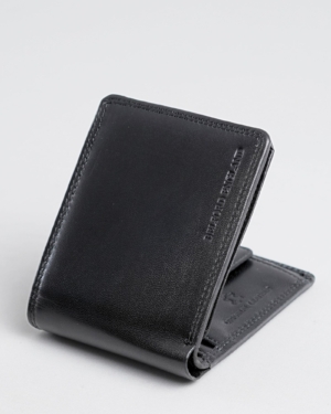 Cambridge - Men’s Original Leather Wallet (Jet Black)