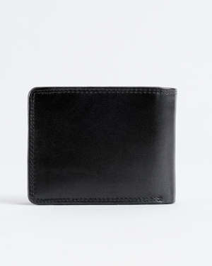 Cambridge - Men’s Original Leather Wallet (Jet Black)