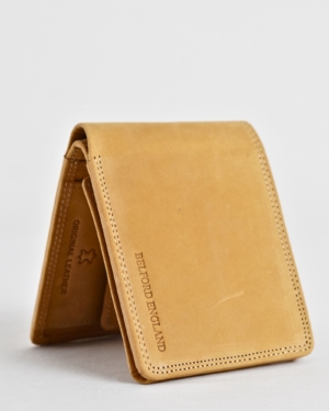 Cambridge Men’s Original Leather Wallet (Rugged Tan)