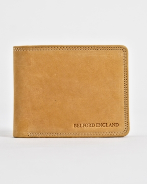 Cambridge Men’s Original Leather Wallet (Rugged Tan)