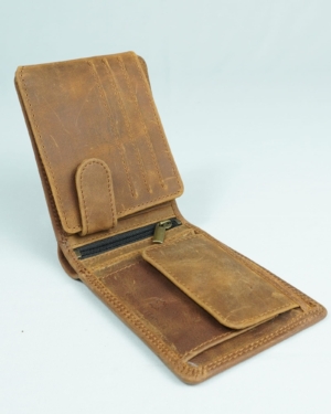 Cambridge - Men’s Original Leather Wallet (Vintage Chestnut)