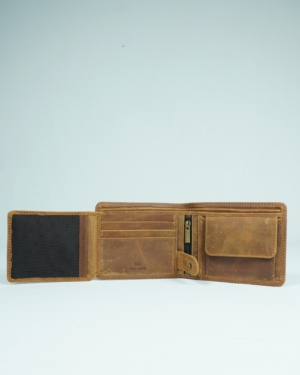 Cambridge - Men’s Original Leather Wallet (Vintage Chestnut)