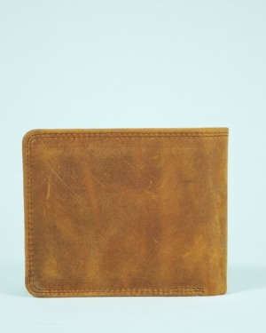 Cambridge - Men’s Original Leather Wallet (Vintage Rustic Tan)