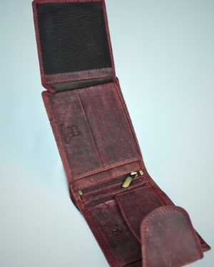 Derby - Men’s Original Leather Wallet (Rugged Cherry)