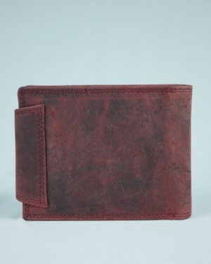 Derby - Men’s Original Leather Wallet (Rugged Cherry)