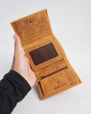 Dublin - Men’s Original Leather Trifold Wallet (Rugged Series)