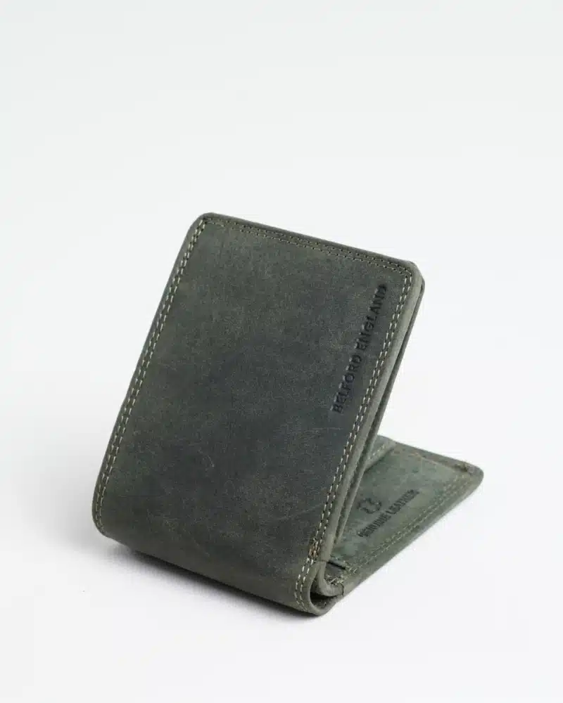 Cambridge Men’s Original Leather Wallet (Rugged Pine)