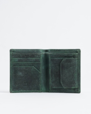Hyde [Sleek Series] Men’s Original Leather Wallet (Rugged Pine)