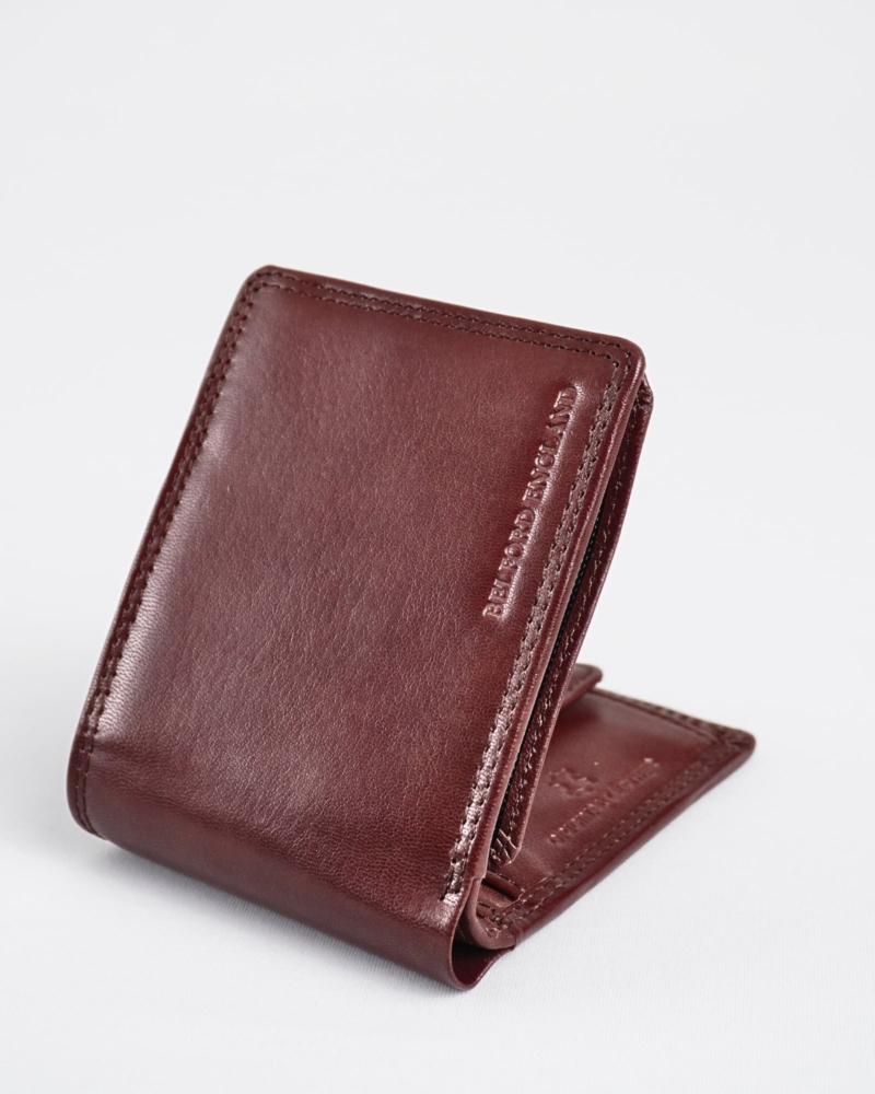 Cambridge Men’s Original Leather Wallet (Rich Brown)