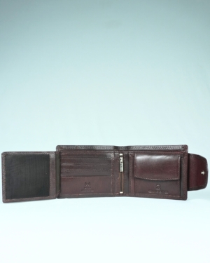 Derby - Men’s Original Leather Wallet (Cherry)