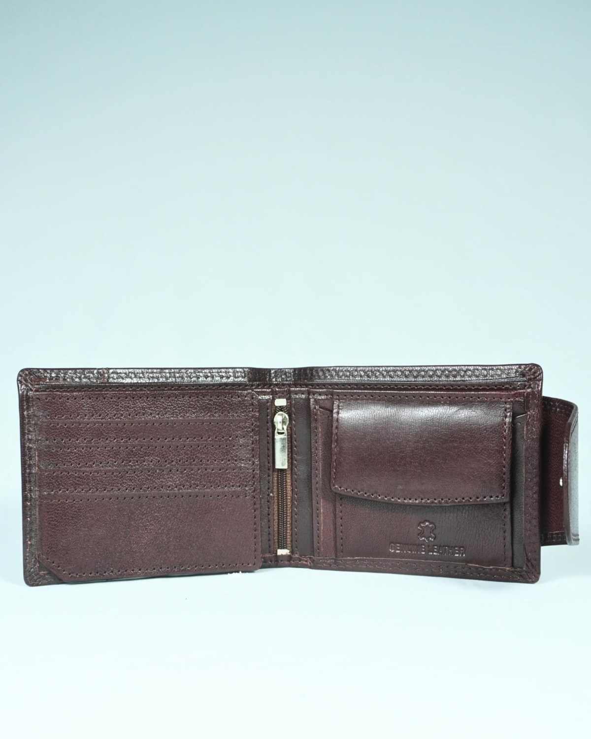 Derby - Men’s Original Leather Wallet (Cherry) Derby - Men’s Original Leather Wallet (Cherry)