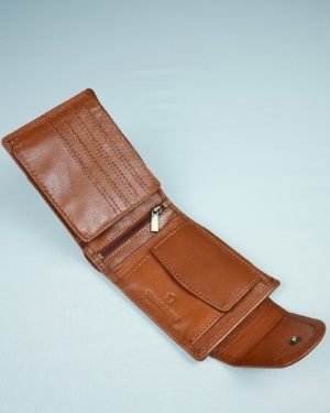 Derby - Men’s Original Leather Wallet (Cognac)