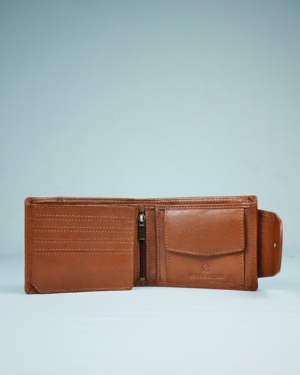 Derby - Men’s Original Leather Wallet (Cognac)