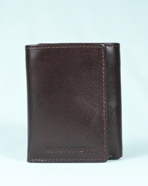 Dublin - Men’s Original Leather Trifold Wallet (Cherry)