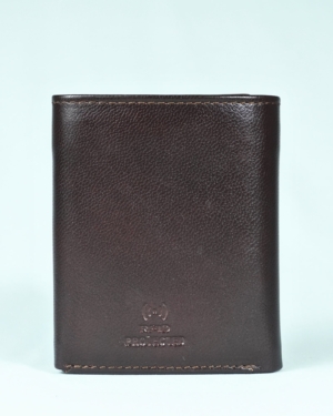 Dublin - Men’s Original Leather Trifold Wallet (Cherry)