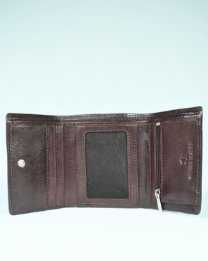 Dublin - Men’s Original Leather Trifold Wallet (Cherry)