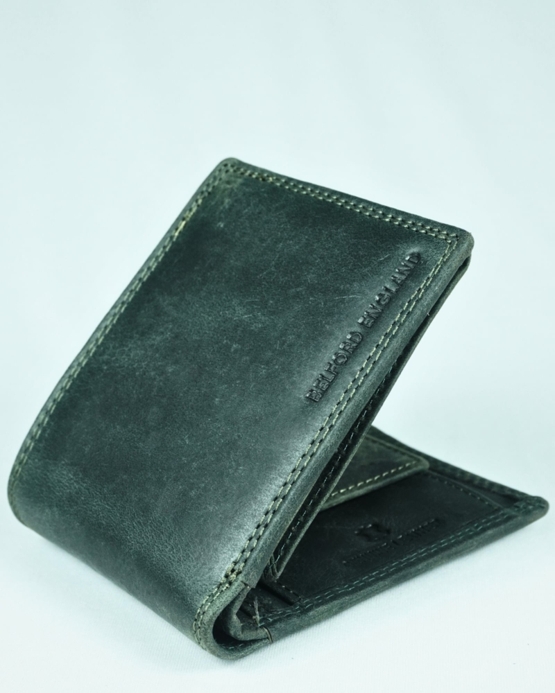 Harvard Men’s Original Soft Leather Wallet (Rugged Pine)