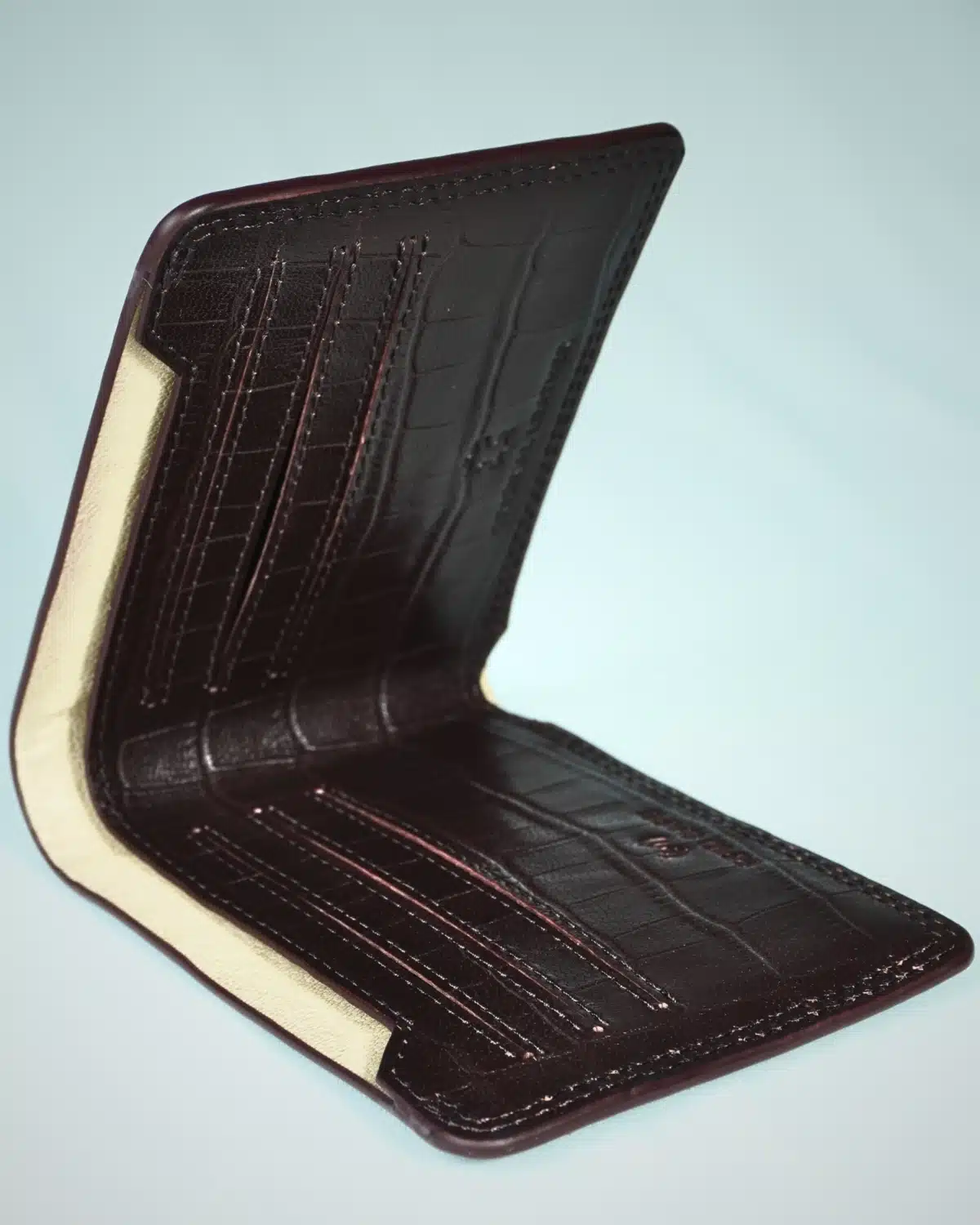 Heritage - Men’s Original Leather Wallet (Croco Cherry) Heritage - Men’s Original Leather Wallet (Croco Cherry)