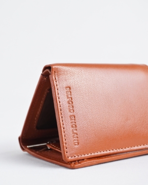 Dublin - Men’s Original Leather Trifold Wallet (Cognac)