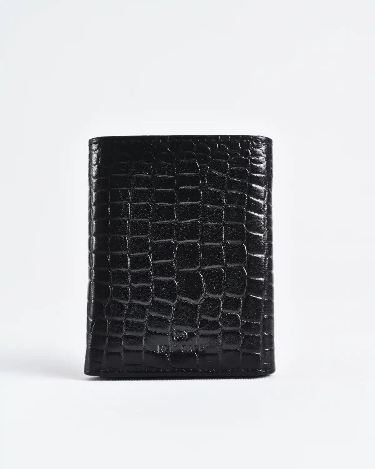 Dublin - Men’s Original Leather Trifold Wallet (Croco Black) Dublin - Men’s Original Leather Trifold Wallet (Croco Black)