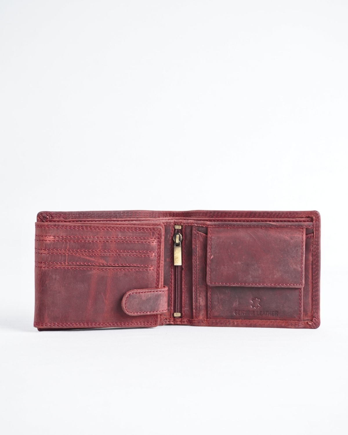 Harvard Men’s Original Soft Leather Wallet (Rugged Cherry) Harvard Men’s Original Soft Leather Wallet (Rugged Cherry)