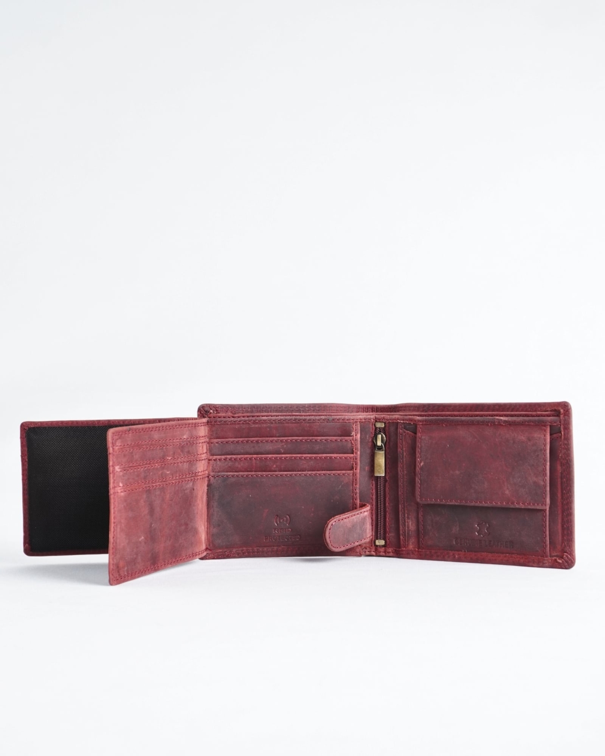 Harvard Men’s Original Soft Leather Wallet (Rugged Cherry) Harvard Men’s Original Soft Leather Wallet (Rugged Cherry)