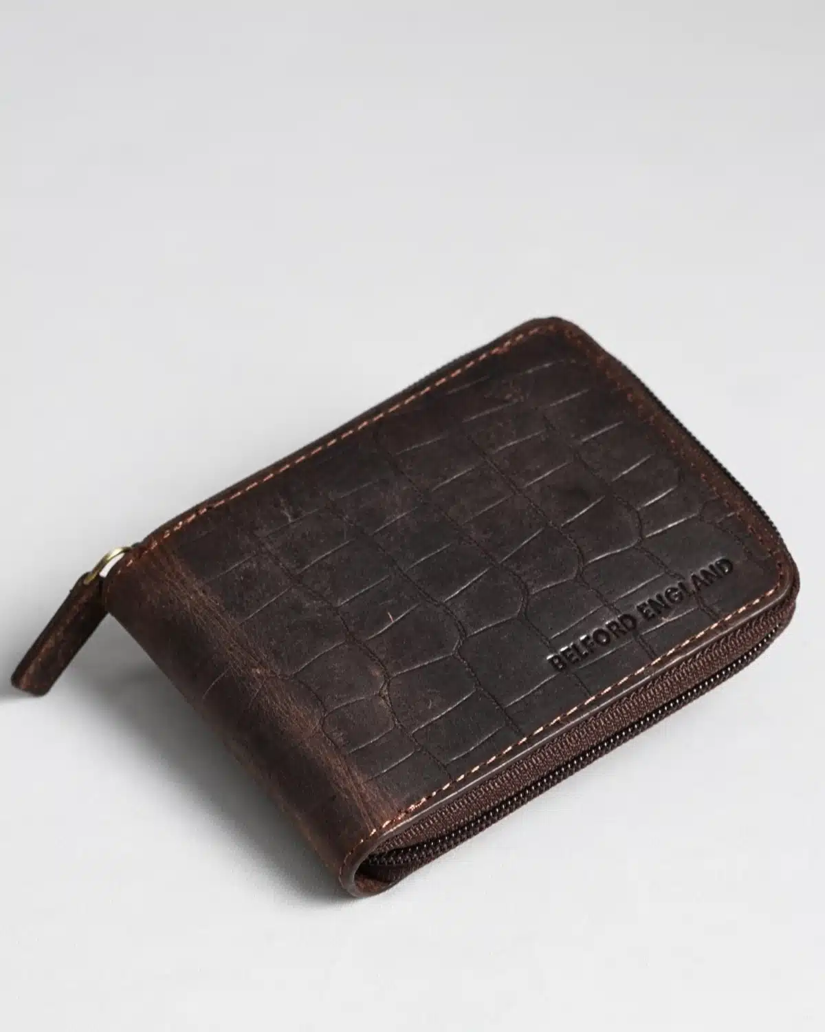 Tokyo Men’s Original Leather Wallet (Croco Vintage Brown) Tokyo Men’s Original Leather Wallet (Croco Vintage Brown)