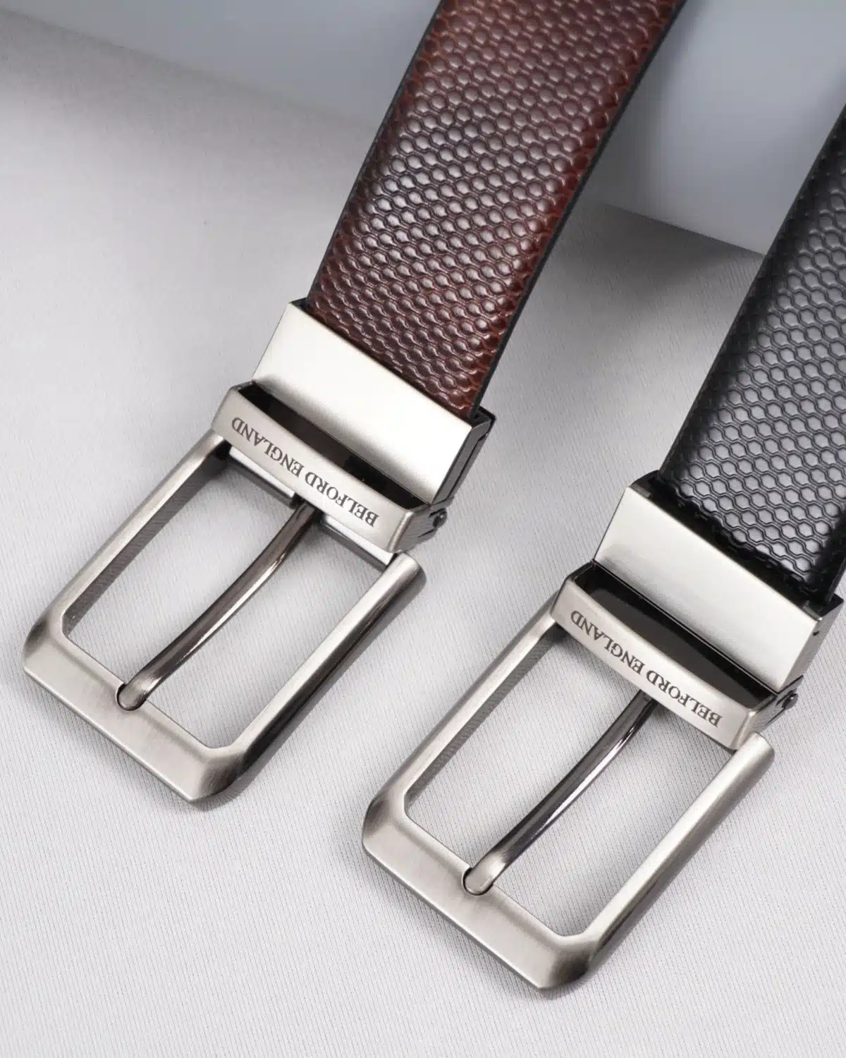 Arsenal Men's Original Leather Belt Reversible (Black & Brown) Arsenal Men's Original Leather Belt Reversible (Black & Brown)