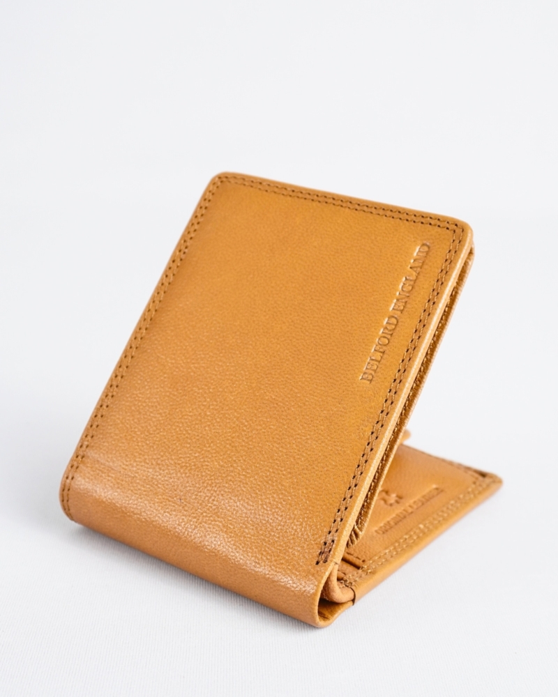 Cambridge - Men’s Original Leather Wallet (Executive Tan)