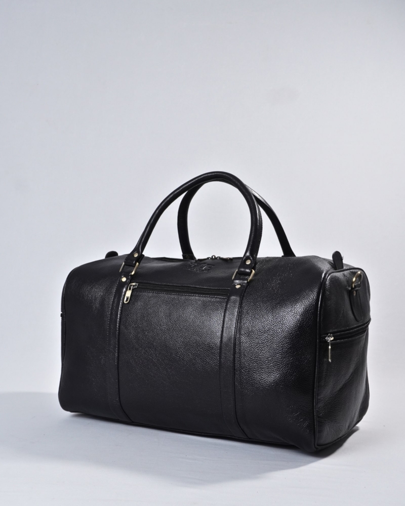 Classic Traveller - Original Leather Travel Bag (Black)