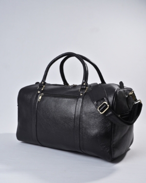 Classic Traveller - Original Leather Travel Bag (Black)