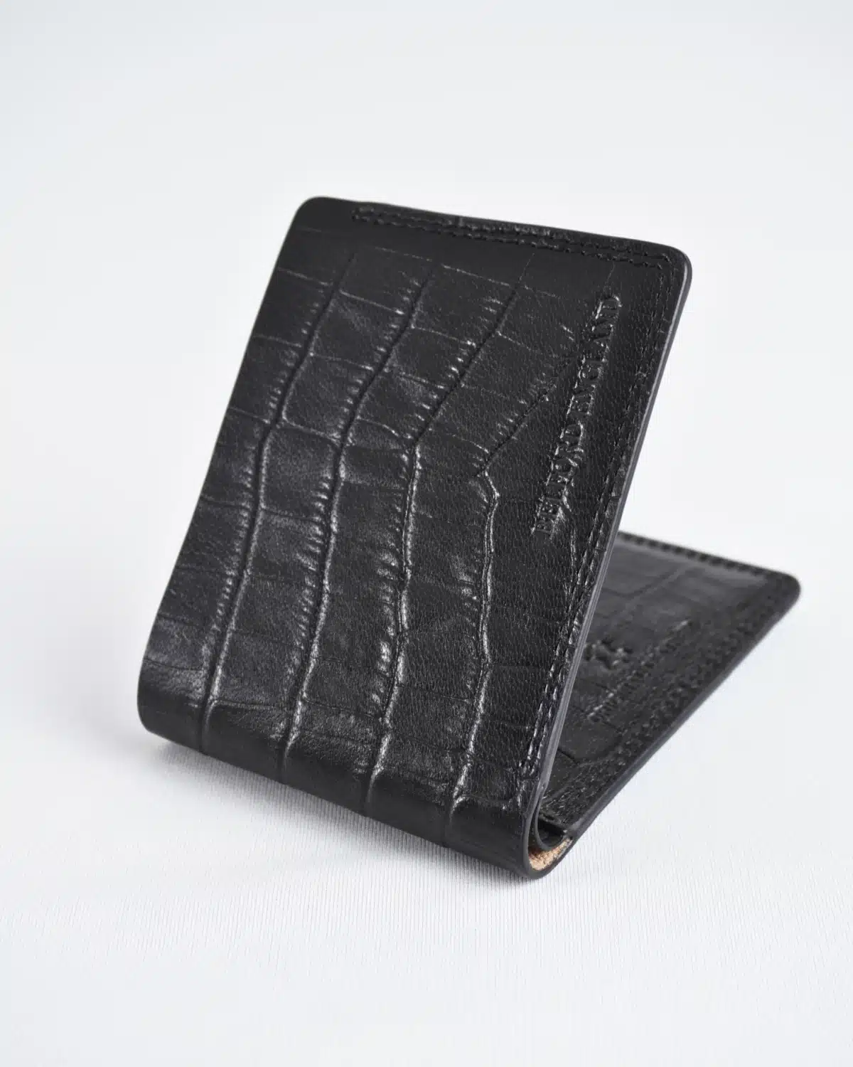 Berlin - Men’s Original Leather Wallet (Croco Black) Berlin - Men’s Original Leather Wallet (Croco Black)