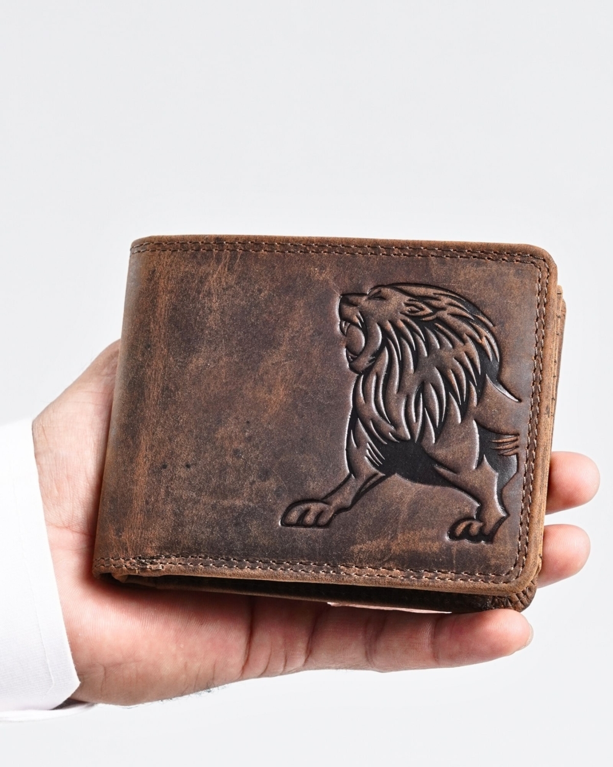 Cambridge (Limited Edition) Men’s Original Leather Wallet - Rugged Brown Cambridge (Limited Edition) Men’s Original Leather Wallet - Rugged Brown