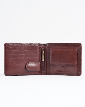 Cambridge Men’s Original Leather Wallet (Elite Brown)