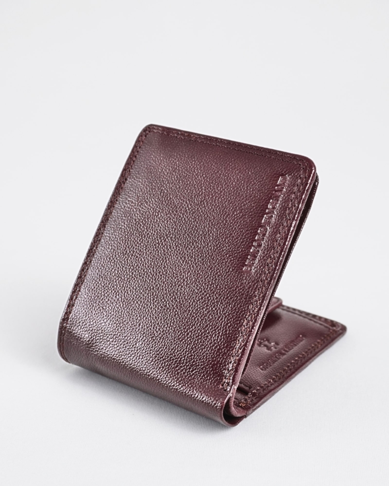Cambridge Men’s Original Leather Wallet (Elite Cherry)