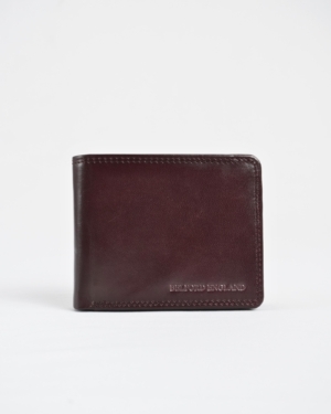 Cambridge Men’s Original Leather Wallet (Luxury Cherry)