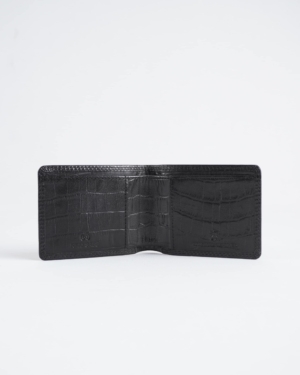 Conway - Men’s Original Leather Wallet (Croco Black)