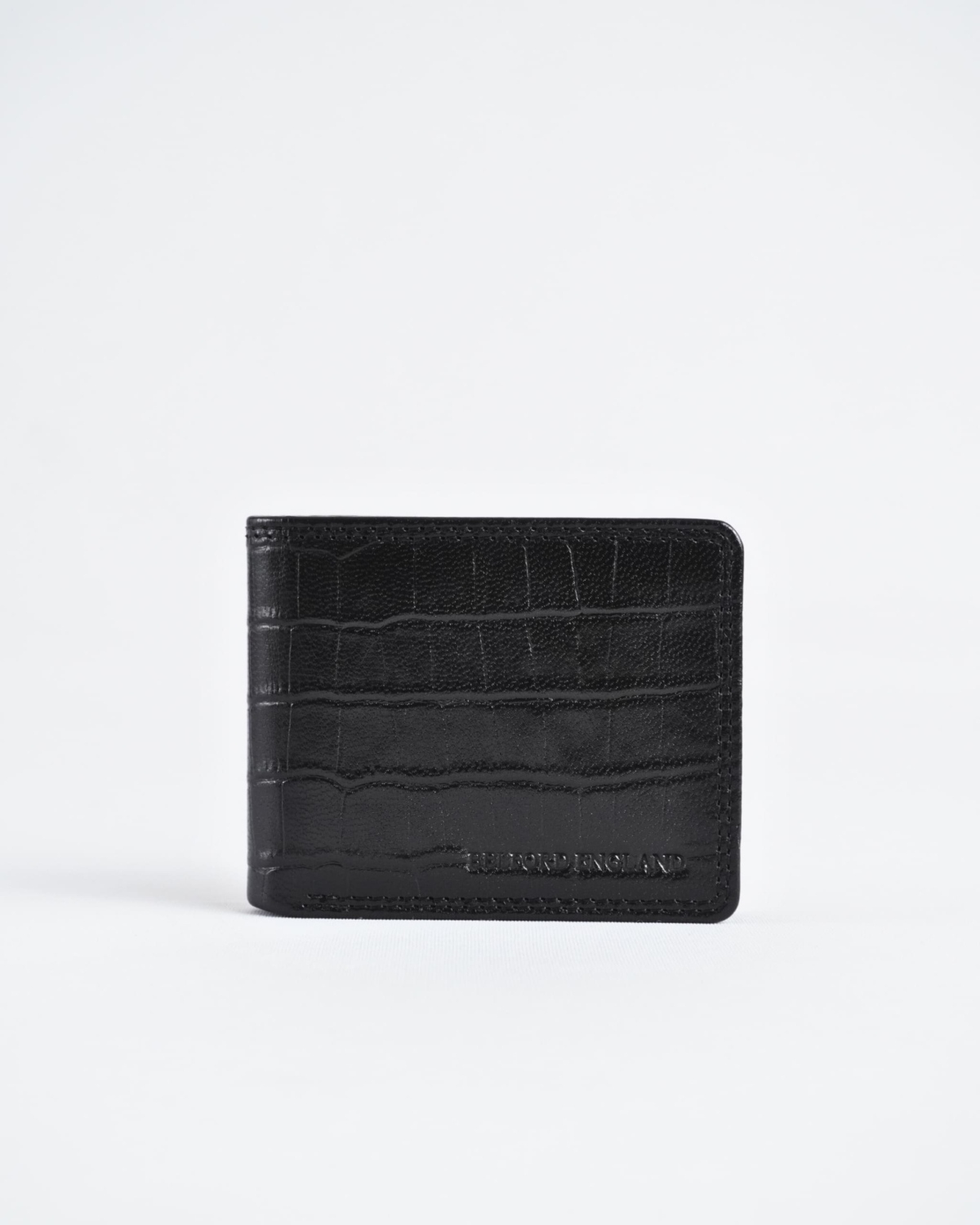 Conway - Men’s Original Leather Wallet (Croco Black) Conway - Men’s Original Leather Wallet (Croco Black)