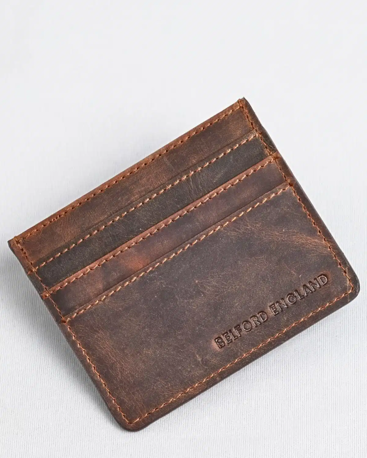 Darwin- Men’s Original Leather Card Holder (Rugged Brown) Darwin- Men’s Original Leather Card Holder (Rugged Brown)