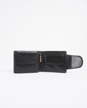 Derby - Men’s Original Leather Wallet (Jet Black)