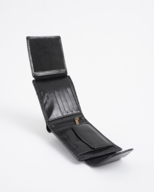 Derby - Men’s Original Leather Wallet (Jet Black)