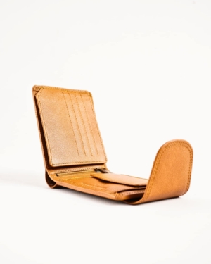 Derby - Men’s Original Leather Wallet (Rich Tan)