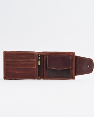 Derby - Men’s Original Leather Wallet (Vintage Brown)