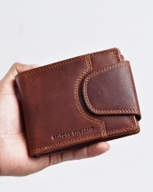 Derby - Men’s Original Leather Wallet (Vintage Brown)