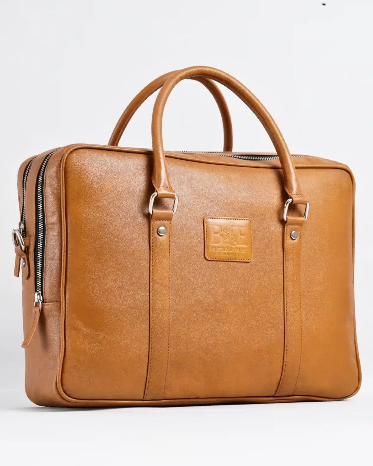 Executive Men's Original Leather Briefcase (Rich Tan) Executive Men's Original Leather Briefcase (Rich Tan)