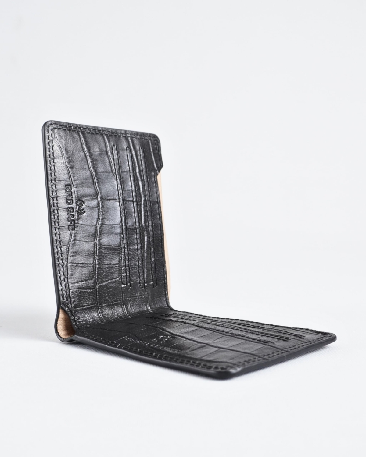 Heritage - Men’s Original Leather Wallet (Croco Black) Heritage - Men’s Original Leather Wallet (Croco Black)
