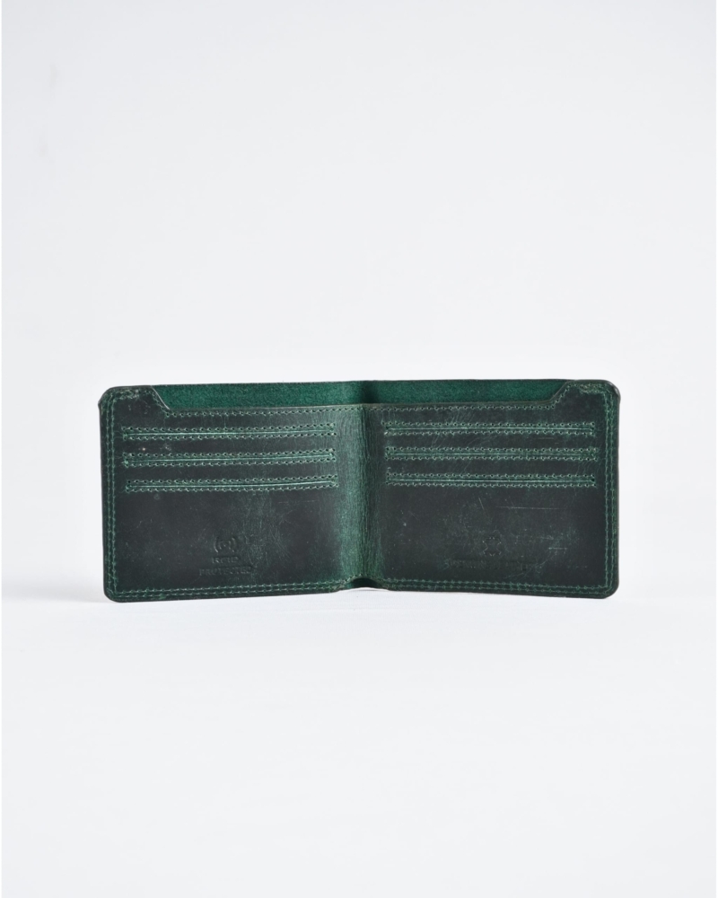 Heritage - Men’s Original Leather Wallet (Rugged Green)